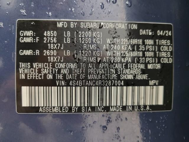 2024 Subaru Outback Vehicle Photo in Oshkosh, WI 54904