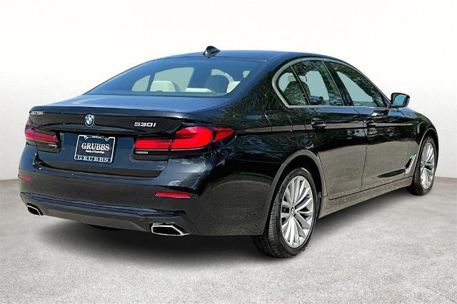 Used 2023 BMW 5 Series 530i with VIN WBA53BH06PCN04359 for sale in Tulsa, OK