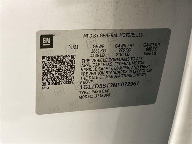 2021 Chevrolet Malibu Vehicle Photo in PORTLAND, OR 97225-3518