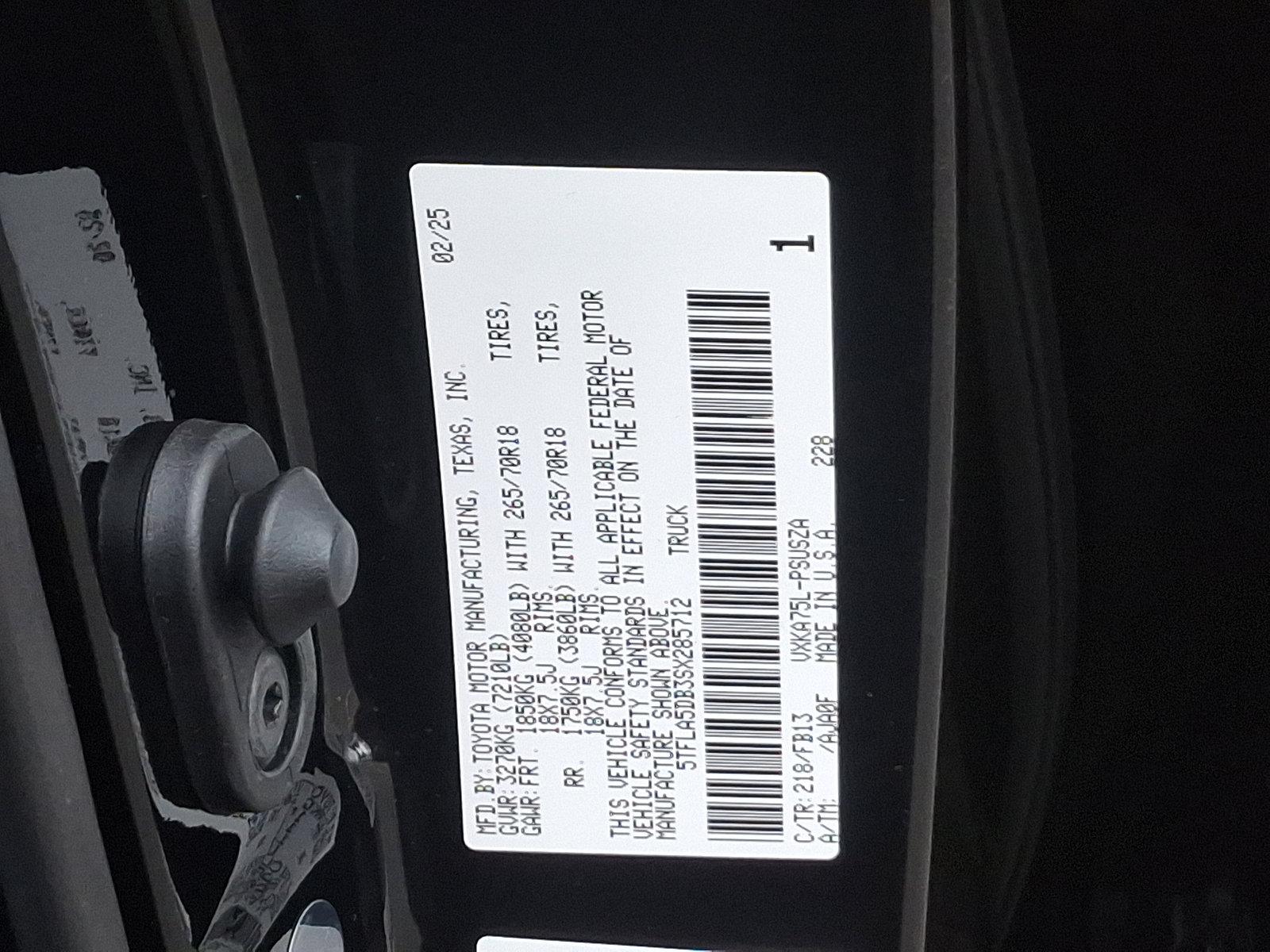 2025 Toyota Tundra 4WD Vehicle Photo in Trevose, PA 19053
