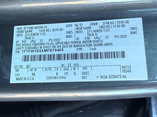 2021 Ford F-150 Vehicle Photo in COLUMBIA, MO 65203-3903