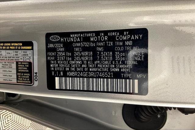 2024 Hyundai PALISADE Vehicle Photo in Tulsa, OK 74129