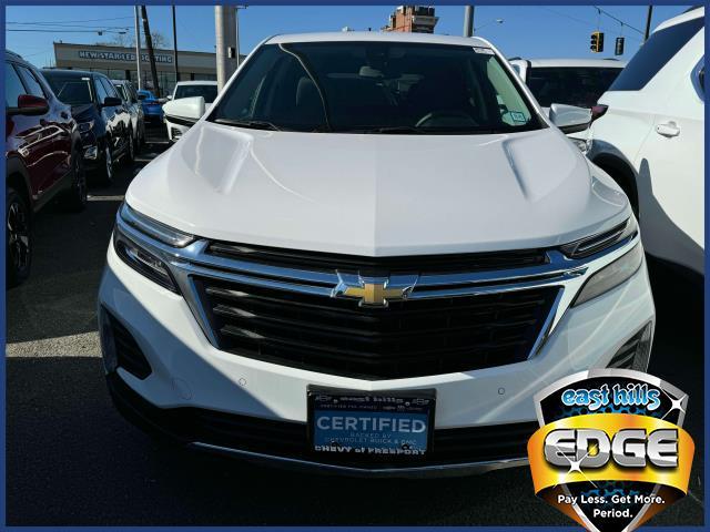 Certified 2022 Chevrolet Equinox LT with VIN 3GNAXUEV5NL154801 for sale in Freeport, NY