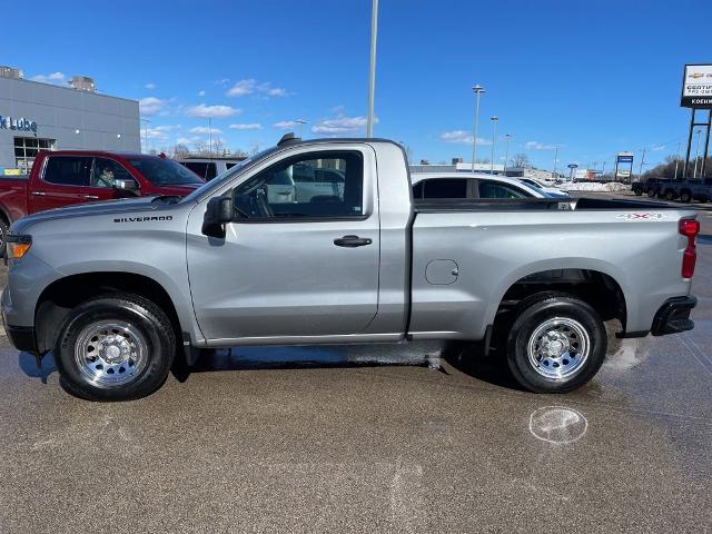 Used 2024 Chevrolet Silverado 1500 Work Truck with VIN 3GCNDAEK9RG120835 for sale in Marinette, WI