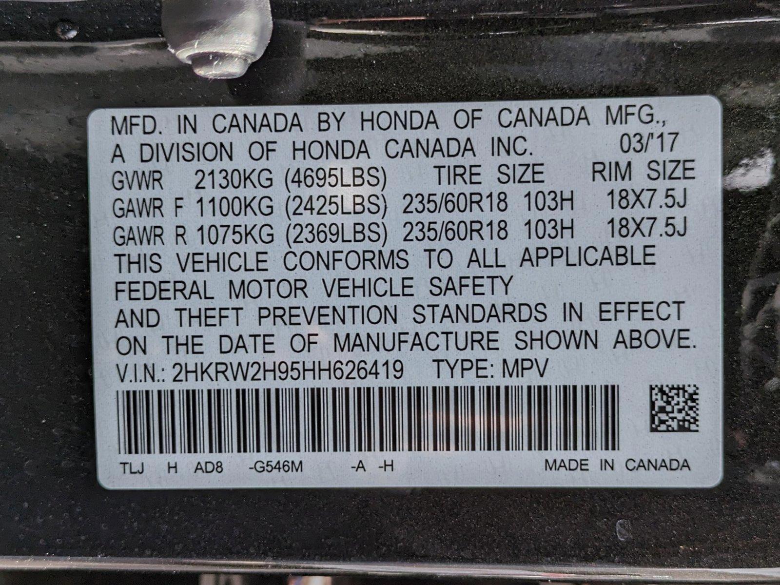 2017 Honda CR-V Vehicle Photo in Las Vegas, NV 89149
