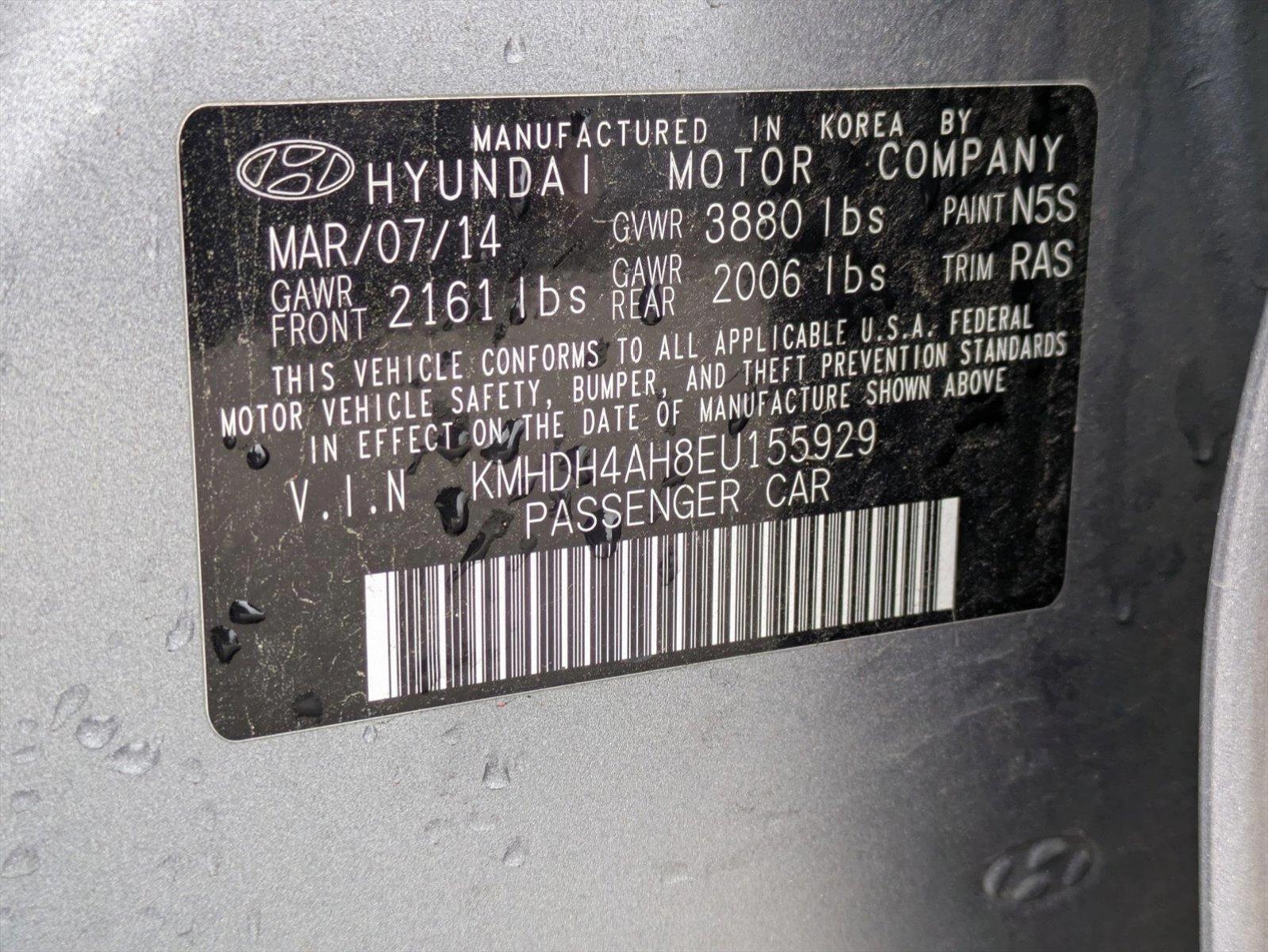 2014 Hyundai ELANTRA Vehicle Photo in Valencia, CA 91355-1794