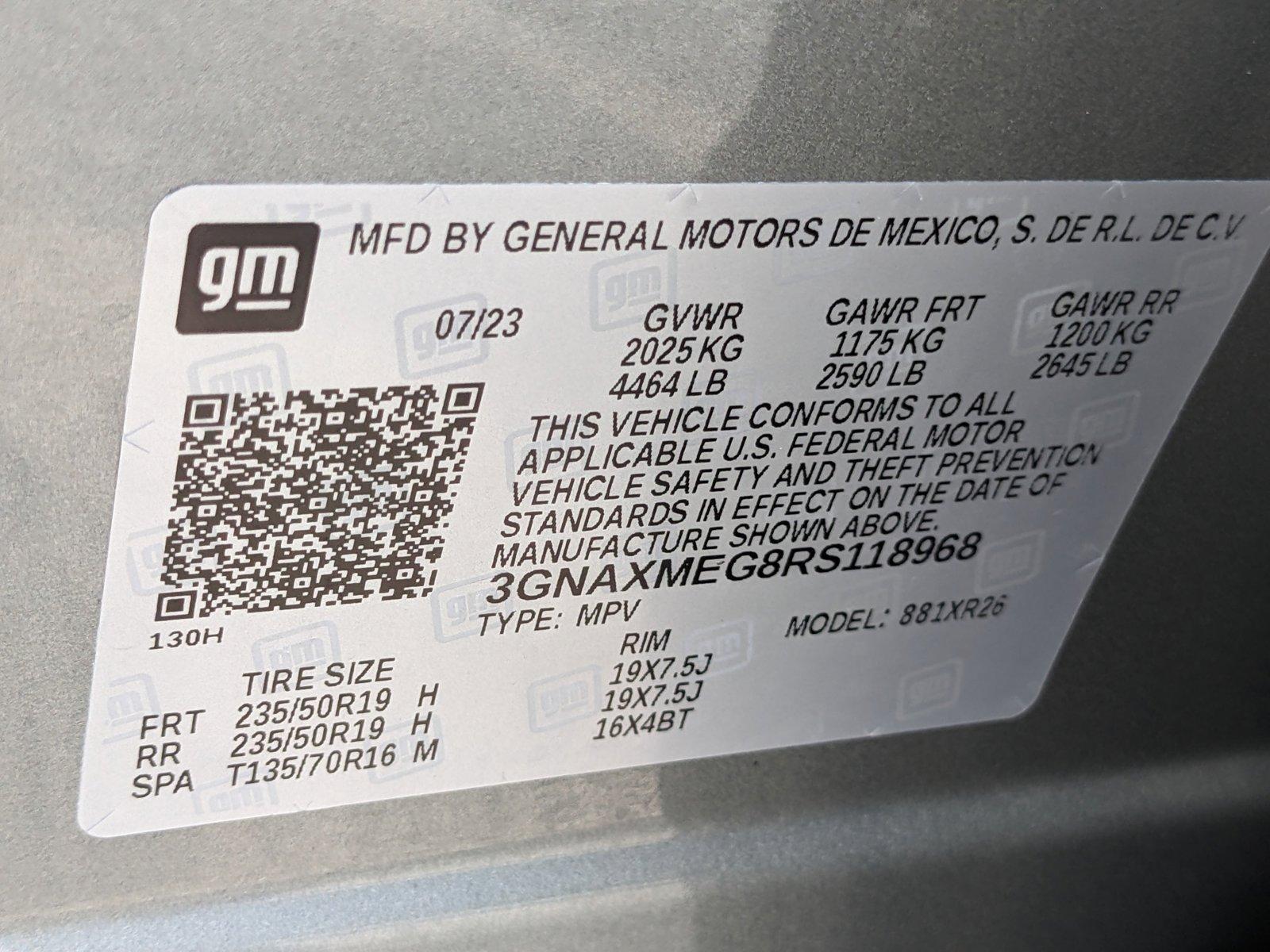 2024 Chevrolet Equinox Vehicle Photo in Davie, FL 33331