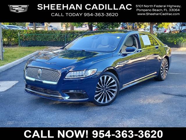 2017 Lincoln CONTINENTAL Vehicle Photo in POMPANO BEACH, FL 33064-7091