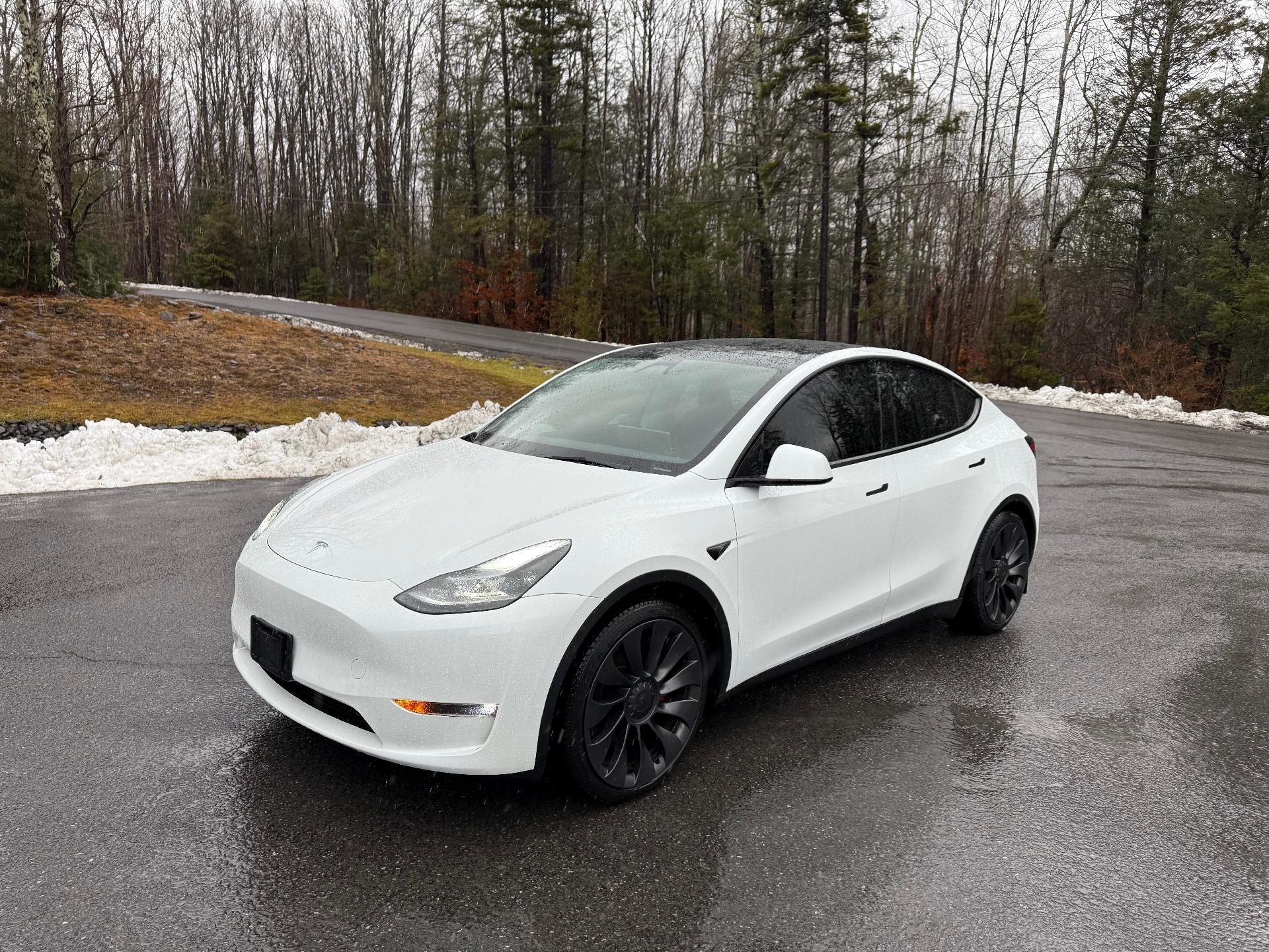 Used 2023 Tesla Model Y Performance with VIN 7SAYGDEF4PF809731 for sale in Tannersville, NY