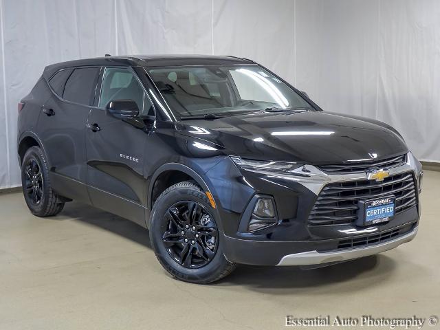 Certified 2021 Chevrolet Blazer 2LT with VIN 3GNKBHRS0MS582225 for sale in Bridgeview, IL