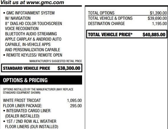 Certified 2020 GMC Terrain Denali with VIN 3GKALSEX6LL281648 for sale in Collinsville, IL