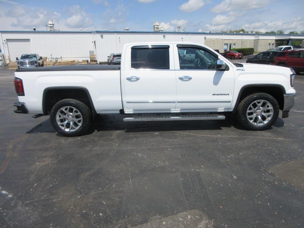 Used 2018 GMC Sierra 1500 SLT with VIN 3GTU2NEC4JG410681 for sale in Collinsville, IL