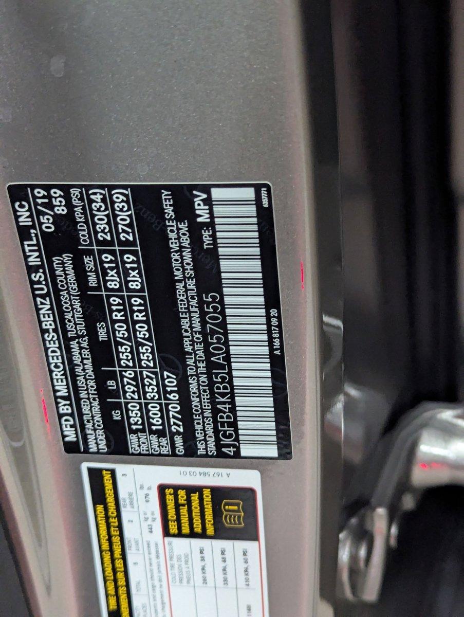 2020 Mercedes-Benz GLE Vehicle Photo in Pompano Beach, FL 33064