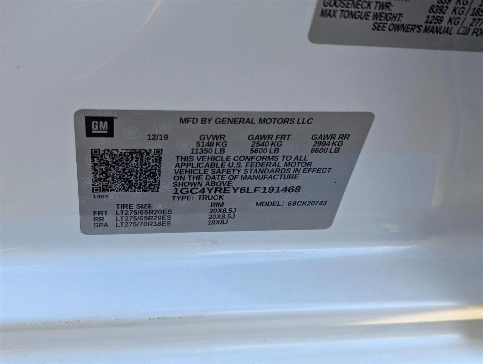 2020 Chevrolet Silverado 2500 HD Vehicle Photo in MIAMI, FL 33134-2699