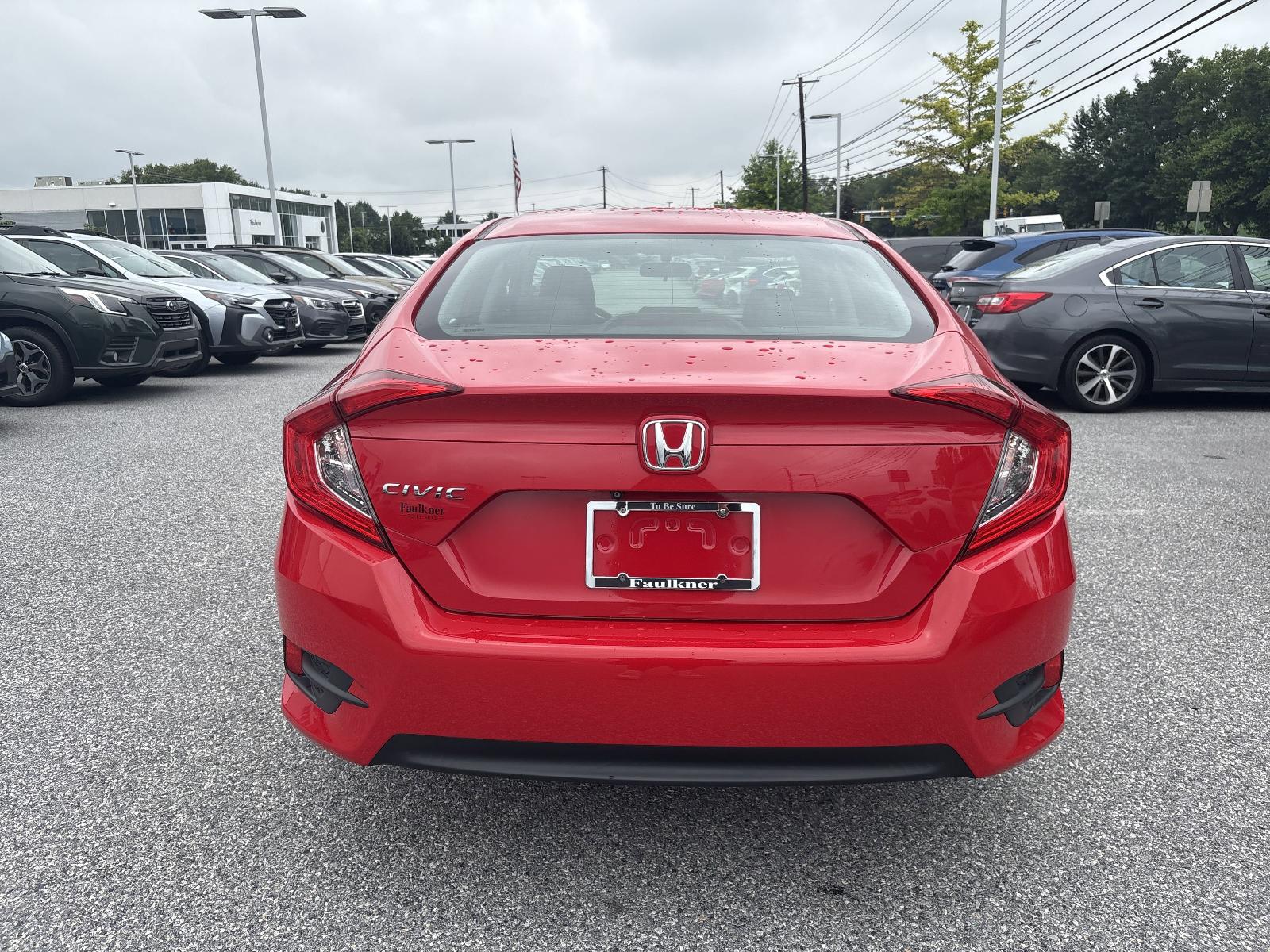 2016 Honda Civic Sedan Vehicle Photo in Mechanicsburg, PA 17050