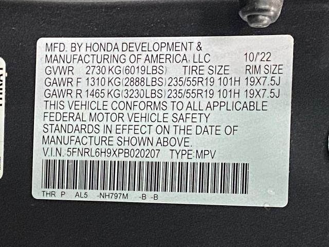 2023 Honda Odyssey Vehicle Photo in Appleton, WI 54913