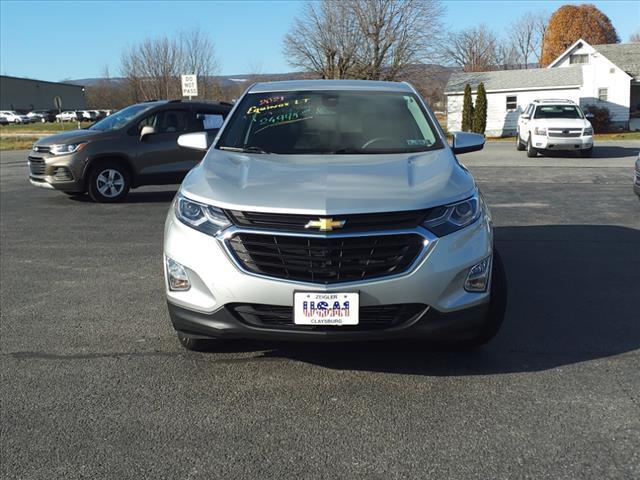 Used 2021 Chevrolet Equinox LT with VIN 3GNAXUEV3MS183153 for sale in Claysburg, PA