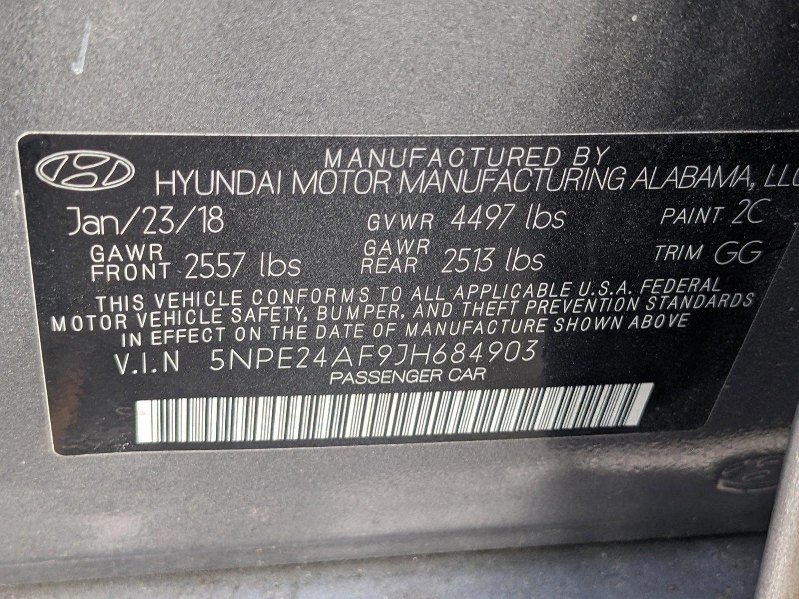 2018 Hyundai SONA Vehicle Photo in GREENACRES, FL 33463-3207