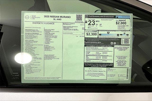 2025 Nissan Murano Vehicle Photo in Tulsa, OK 74129