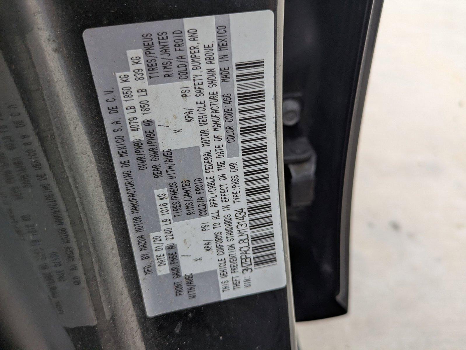 2020 Mazda Mazda3 Sedan Vehicle Photo in Winter Park, FL 32792