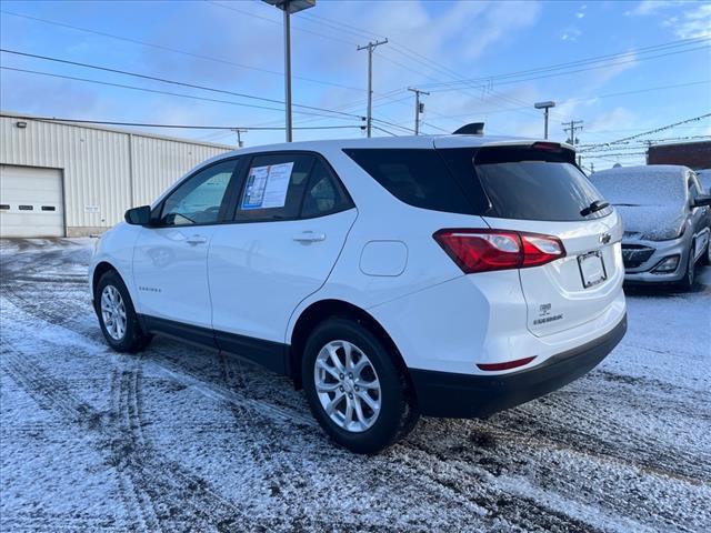 Used 2019 Chevrolet Equinox LS with VIN 3GNAXHEV6KS598875 for sale in Salem, OH