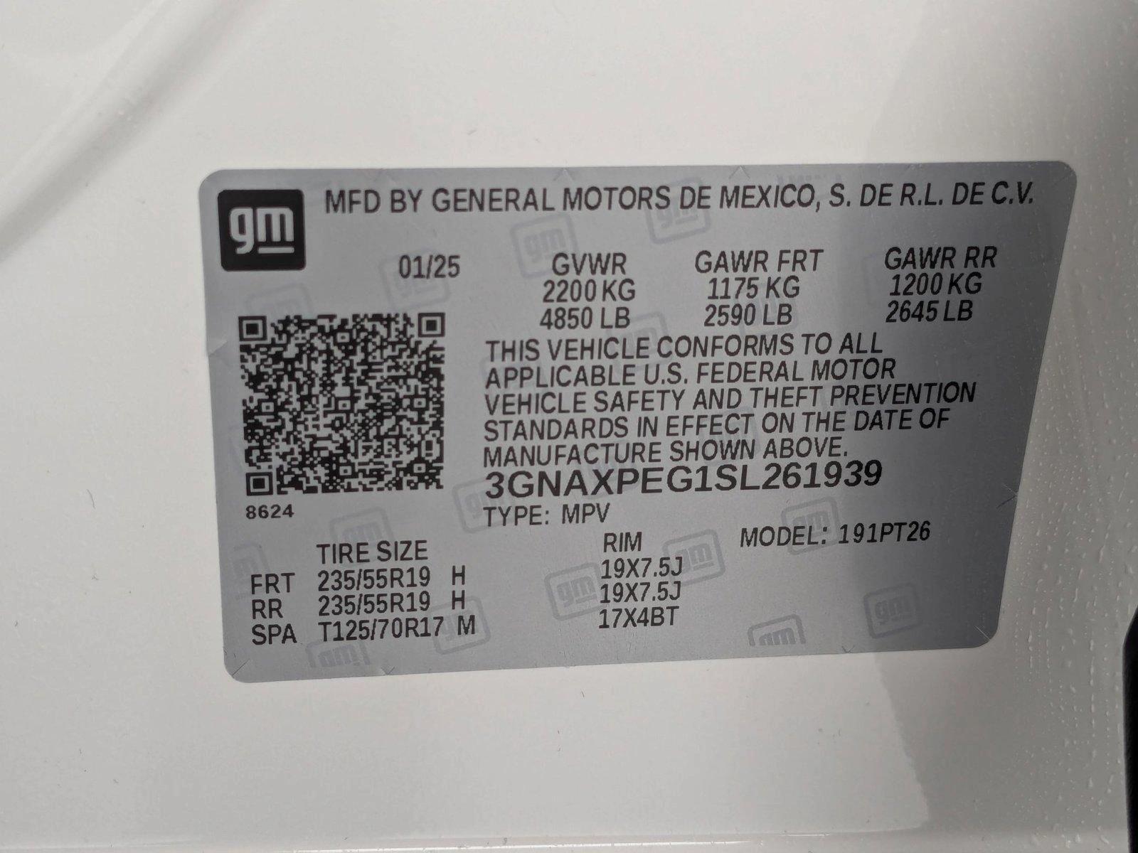 2025 Chevrolet Equinox Vehicle Photo in VALENCIA, CA 91355-1705