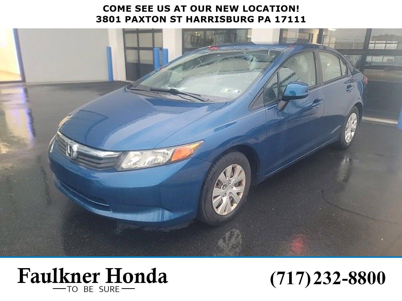 2012 Honda Civic Sedan Vehicle Photo in Harrisburg, PA 17111