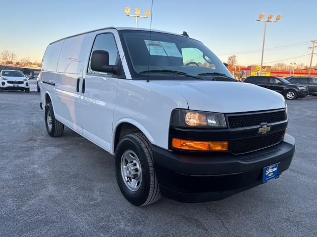 Certified 2023 Chevrolet Express Cargo Work Van with VIN 1GCWGAFP9P1115796 for sale in East Providence, RI