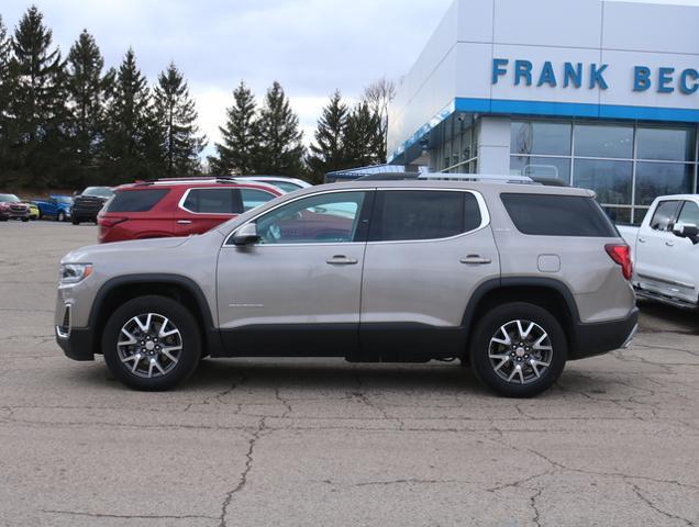 Used 2023 GMC Acadia SLE with VIN 1GKKNKL44PZ175236 for sale in Jonesville, MI