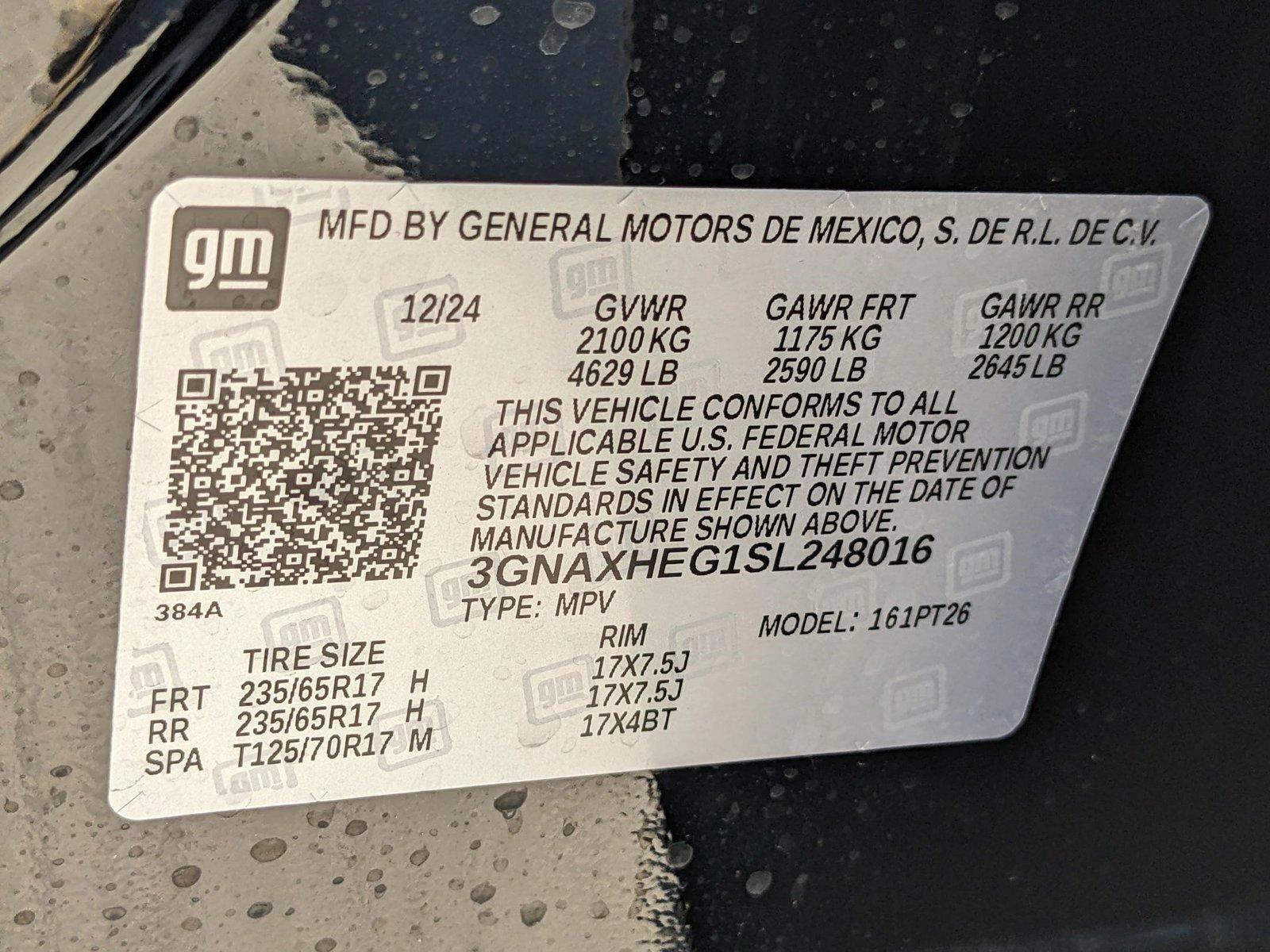 2025 Chevrolet Equinox Vehicle Photo in MIAMI, FL 33172-3015