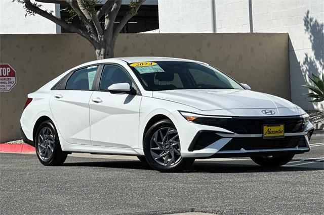 Certified 2024 Hyundai Elantra SEL with VIN KMHLM4DG1RU839494 for sale in Oxnard, CA
