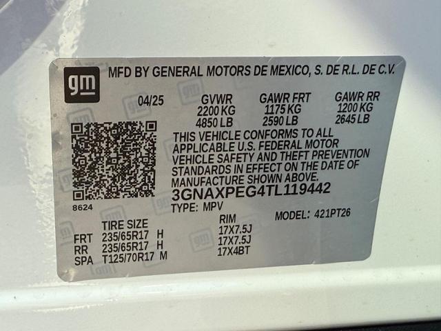 2026 Chevrolet Equinox Vehicle Photo in COLUMBIA, MO 65203-3903