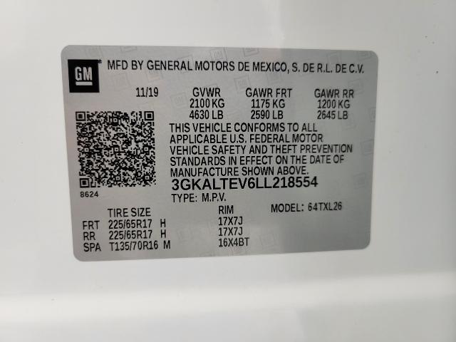 2020 GMC Terrain Vehicle Photo in NEENAH, WI 54956-2243