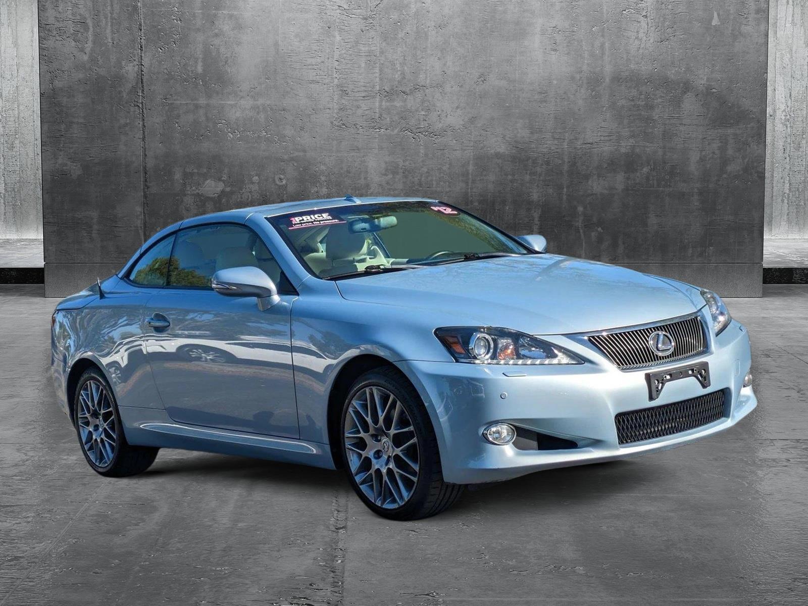 2012 Lexus IS 250C Vehicle Photo in GREENACRES, FL 33463-3207