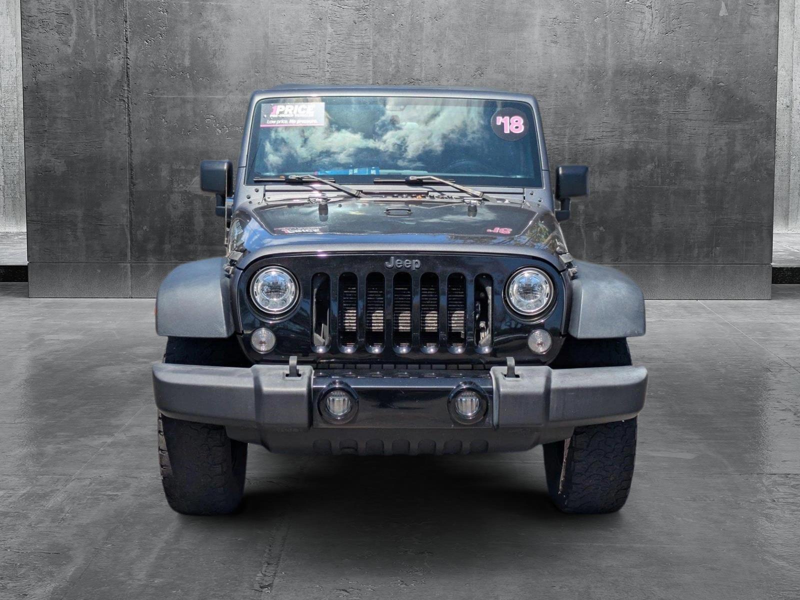 2018 Jeep Wrangler JK Vehicle Photo in GREENACRES, FL 33463-3207