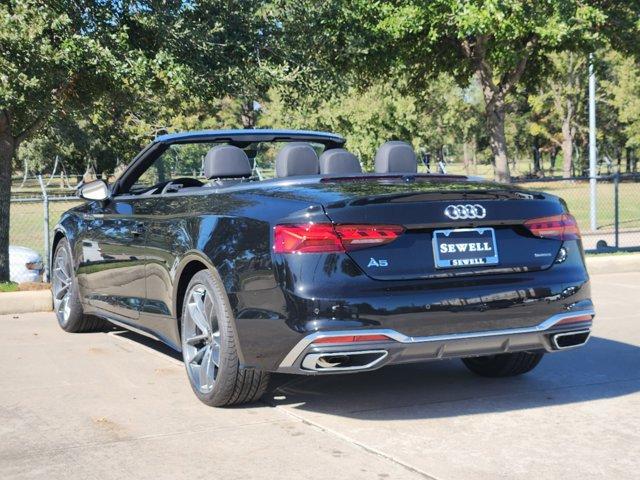 2024 Audi A5 Cabriolet Vehicle Photo in HOUSTON, TX 77090