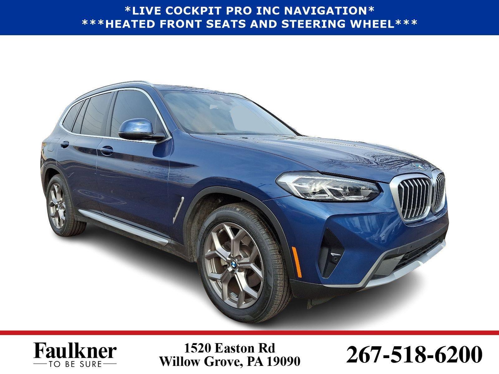 2022 BMW X3 xDrive30i Vehicle Photo in Willow Grove, PA 19090