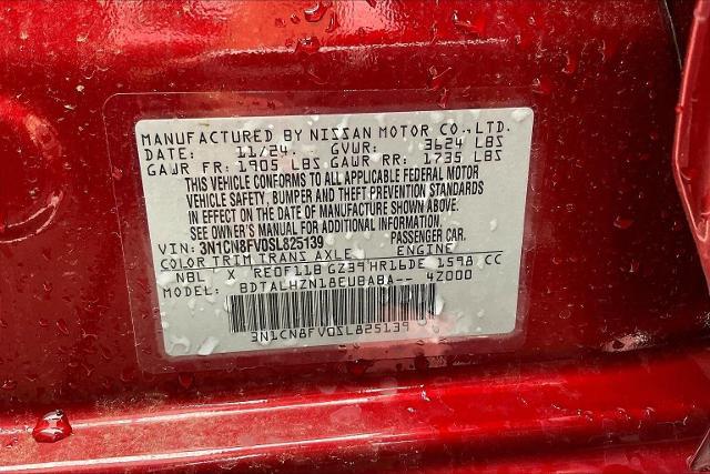 2025 Nissan Versa Vehicle Photo in Tulsa, OK 74129
