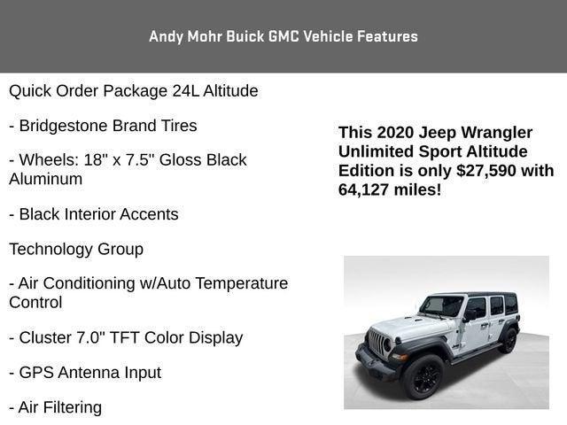 2020 Jeep Wrangler Unlimited Vehicle Photo in Fishers, IN 46038