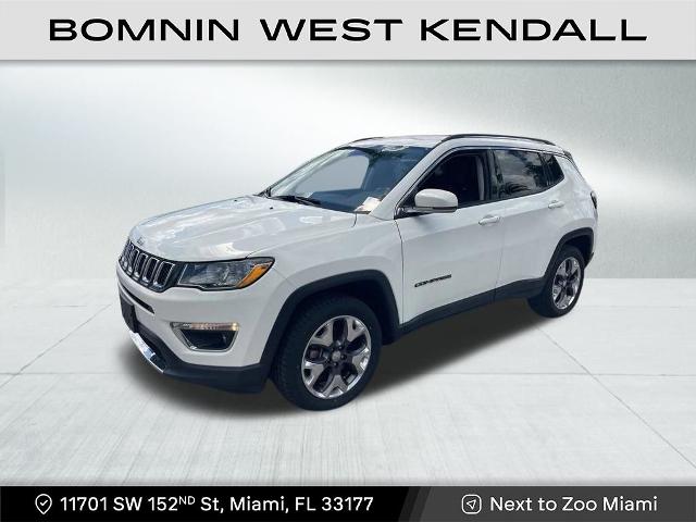 Used 2021 Jeep Compass Limited with VIN 3C4NJDCB5MT565232 for sale in Miami, FL