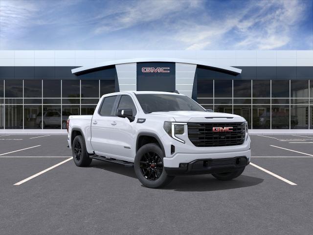 Summit White 2026 GMC Sierra 1500 Elevation Crew Cab 4WD Pickup Truck Four-Wheel Drive Automatic