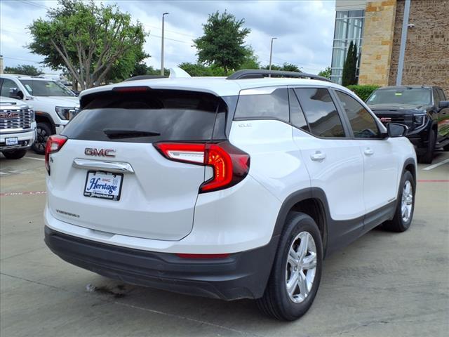 Used 2022 GMC Terrain SLE with VIN 3GKALMEV6NL217588 for sale in Rockwall, TX