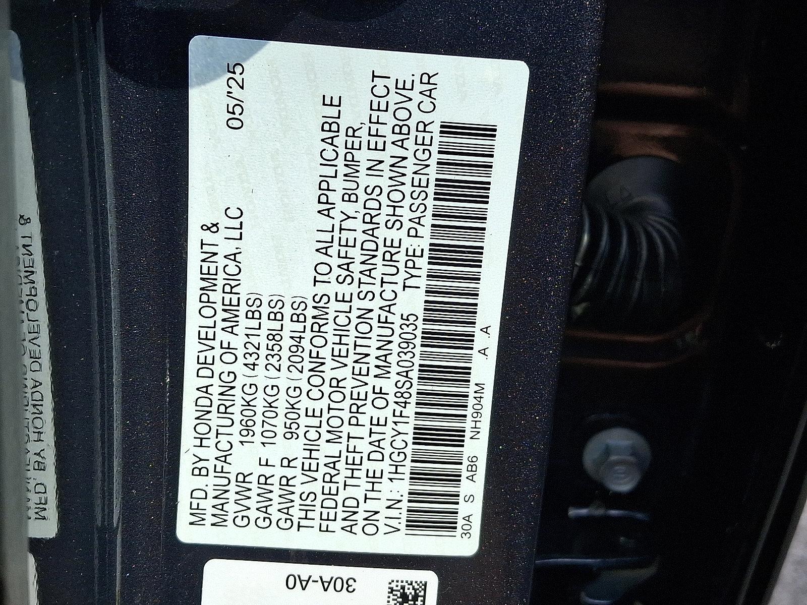 2025 Honda Accord Sedan Vehicle Photo in Harrisburg, PA 17111
