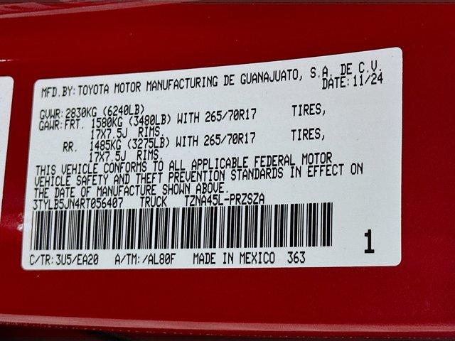 2024 Toyota Tacoma 4WD Vehicle Photo in Flemington, NJ 08822