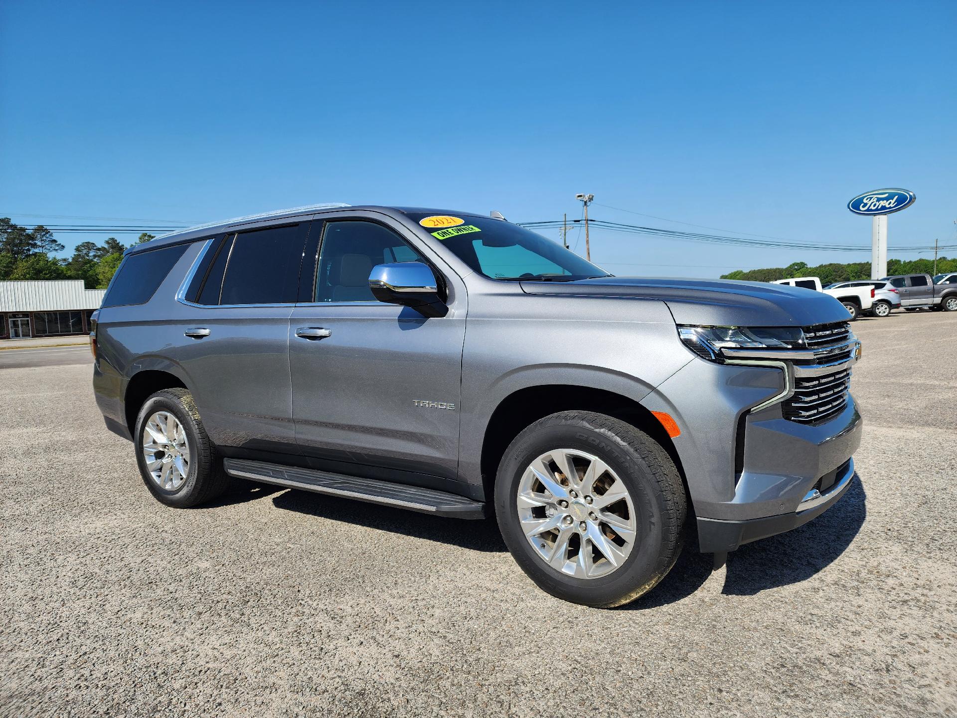 Used 2021 Chevrolet Tahoe Premier with VIN 1GNSCSKD3MR118242 for sale in Holly Hill, SC