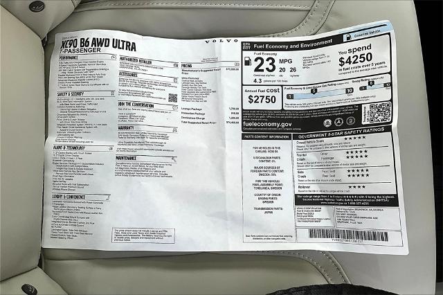 2025 Volvo XC90 Vehicle Photo in Grapevine, TX 76051
