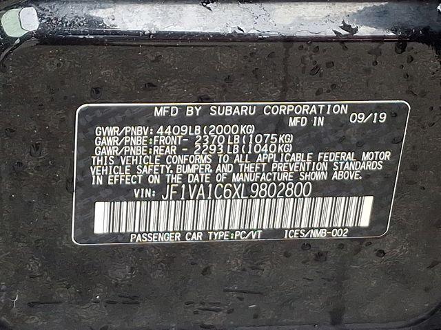 2020 Subaru WRX Vehicle Photo in DANBURY, CT 06810-5034