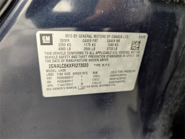 2015 Chevrolet Equinox Vehicle Photo in ENGLEWOOD, CO 80113-6708