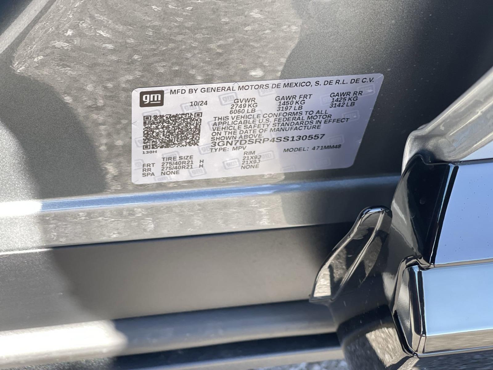 2025 Chevrolet Equinox EV Vehicle Photo in BENTONVILLE, AR 72712-4322