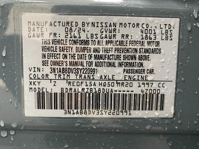 2025 Nissan Sentra Vehicle Photo in Appleton, WI 54913